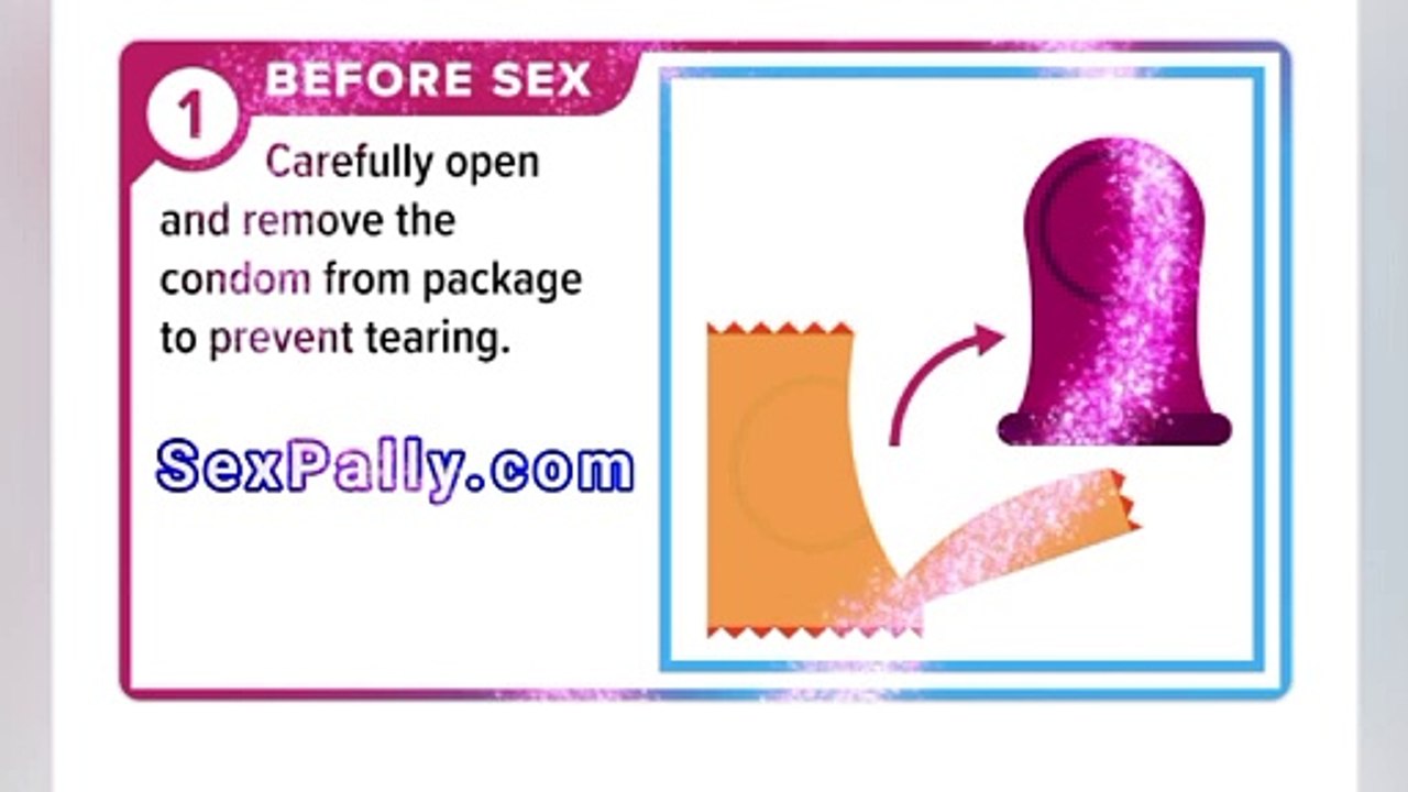 Steps to Insert and Use Female (Internal) Condom - SexPally