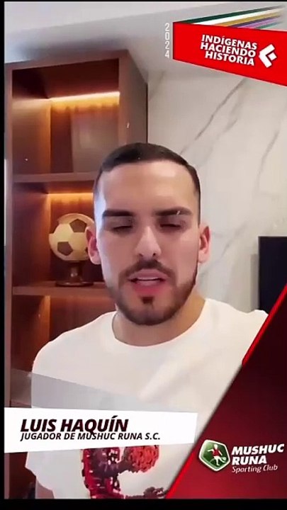 ​​​​​​​“Soy jugador del Mushuc Runa”, Luis Haquin, el capitán de la Verde se suma al fútbol de Ecuador