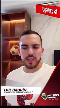 ​​​​​​​“Soy jugador del Mushuc Runa”, Luis Haquin, el capitán de la Verde se suma al fútbol de Ecuador