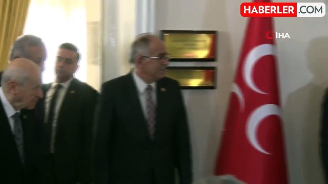 DEM Parti Heyeti MHP Lideri Bahçeli ile Görüştü