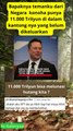11.000 triliun masih di kantong dan 523 T elon musk dalam sehari #quotes