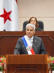 Presidente Mulino rinde su primer informe a la Nación desde la Asamblea Nacional