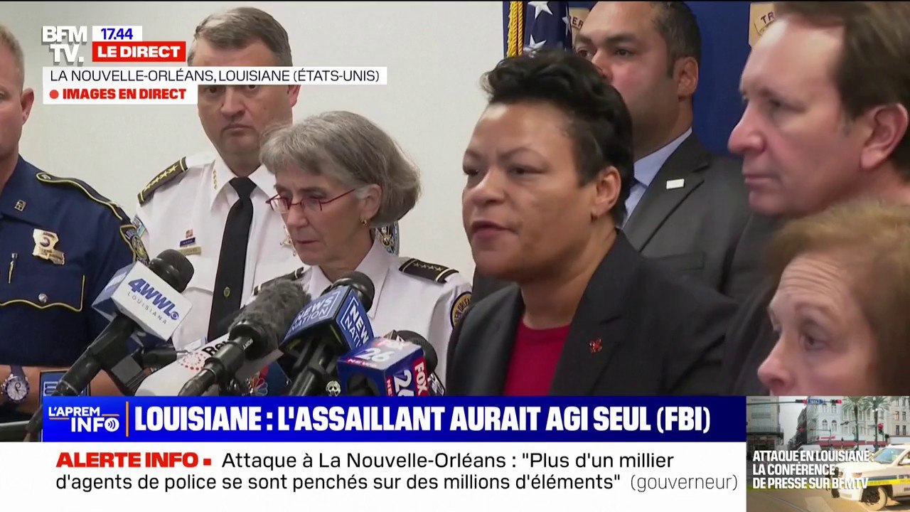 Attaque à La Nouvelle-Orléans: "La rue Bourbon Street sera prête (...) avant l'heure du match" de football, affirme LaToya Cantrell (maire de La Nouvelle-Orléans)