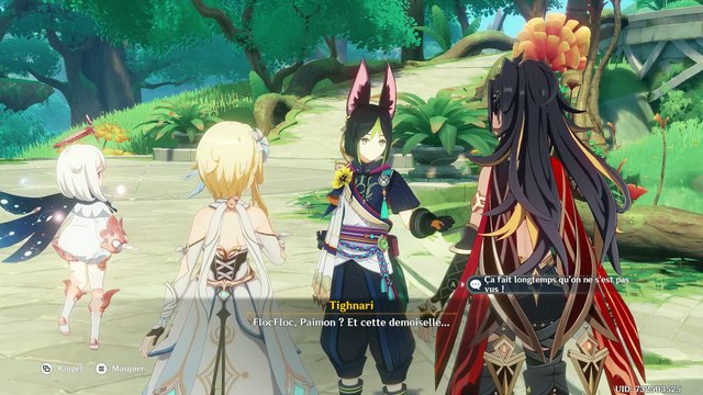 Genshin Impact Chapitre III Acte 5 Pulsation Akashienne et montée de la flamme de kalpa 2 A travers la nuit d'avant l'aube