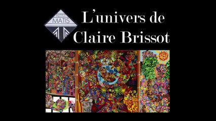 Exposition peintures art singulier Claire Brissot