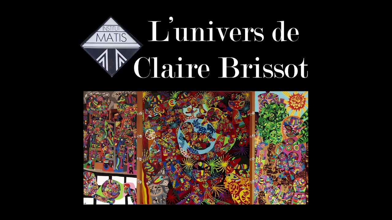 Exposition peintures art singulier Claire Brissot