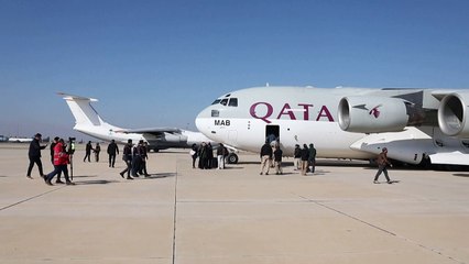 وصول مساعدات سعودية وقطرية إلي سوريا