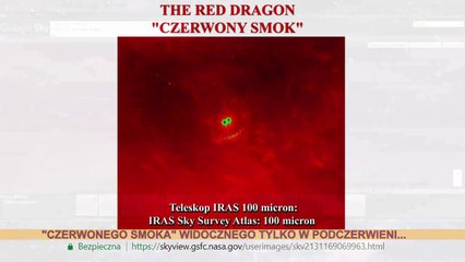 Czerwony Smok widoczny przez teleskopy!