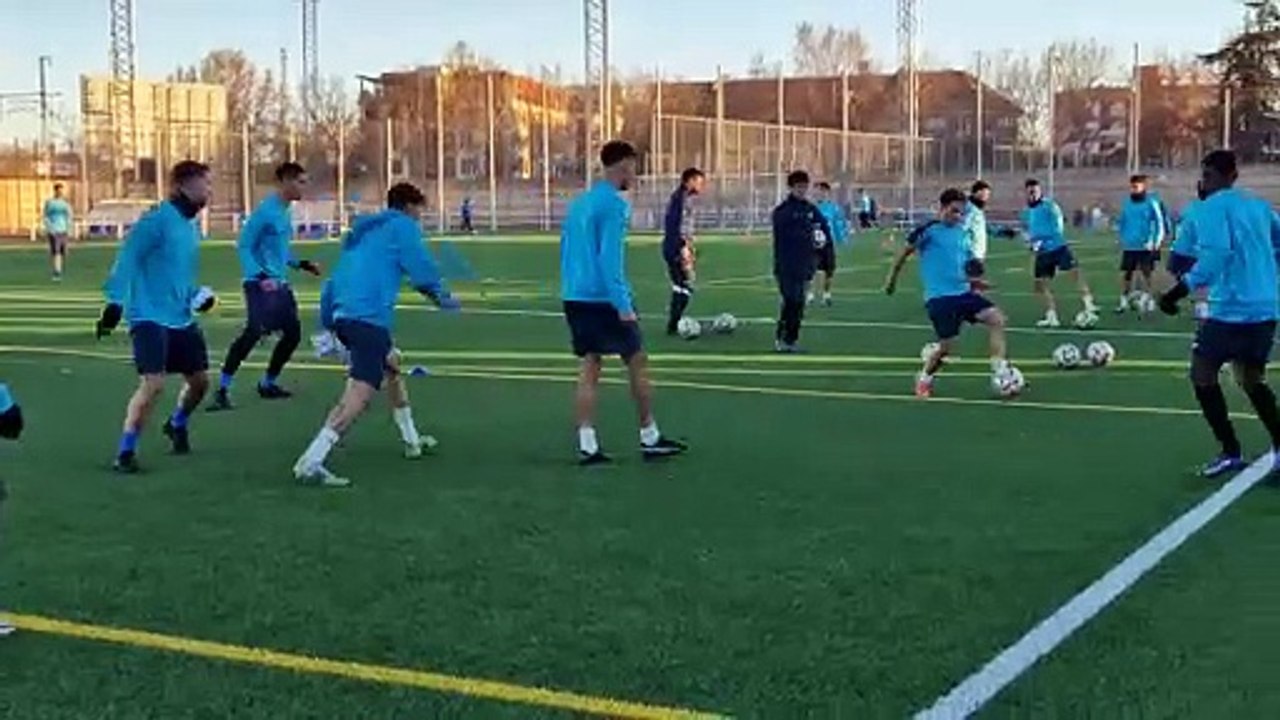 Entrenamiento CD Manchego