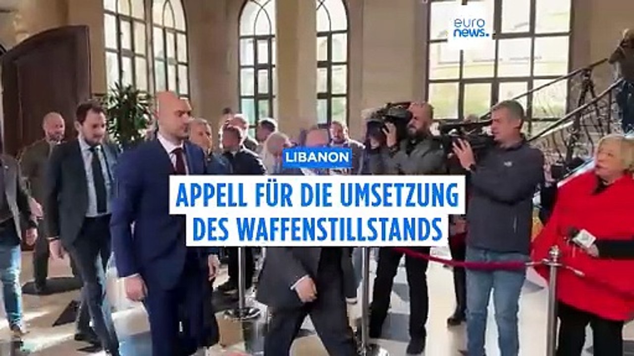 Frankreich und Libanon beraten über fragilen Waffenstillstand zwischen Israel und Hisbollah