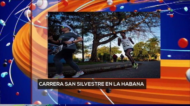 Se llevó a cabo la tradicional carrera de san silvestre en la ciudad de la Habana Cuba