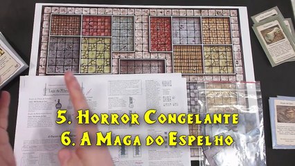 HeroQuest - The Frozen Horror & Mage on the Mirror - Print and Play - Joquinhos Hard