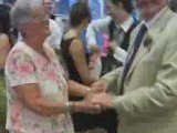 Grandma and grandpa dance
