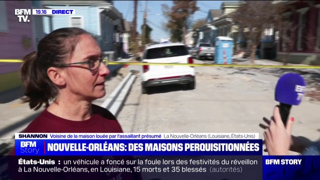Je n'ai rien remarqué de particulier : Des maisons perquisitionnées à La Nouvelle-Orléans en lien avec l'attaque à la voiture-bélier qui a fait au moins 14 morts
