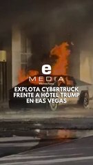 Explota Tesla Cybertruck en hotel Trump de Las Vegas
