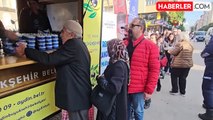 Aydın Büyükşehir Belediyesi'nden Nazillili Vatandaşlara Kandil Helvası İkramı