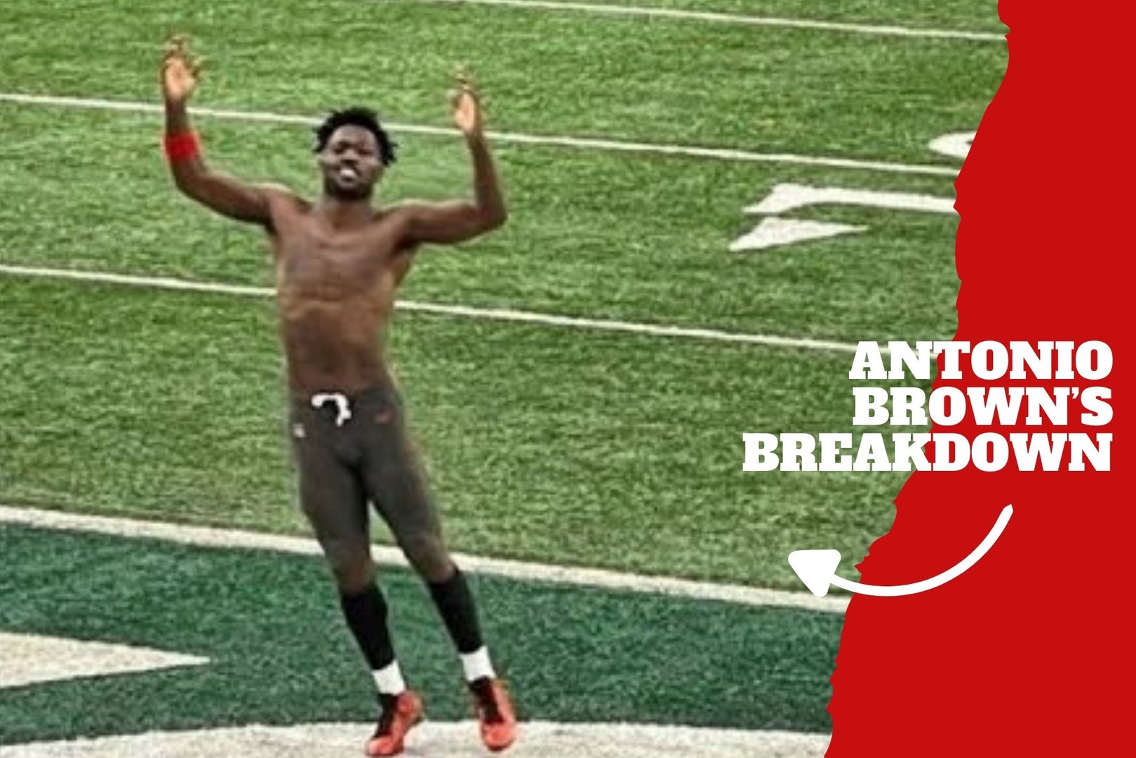 Antonio Brown's shirtless exit from Buccaneers was the end of his career