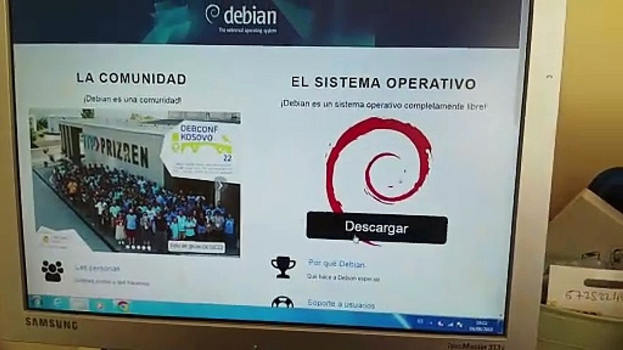 Debian 12 Crear USB Booteable Desde Windows