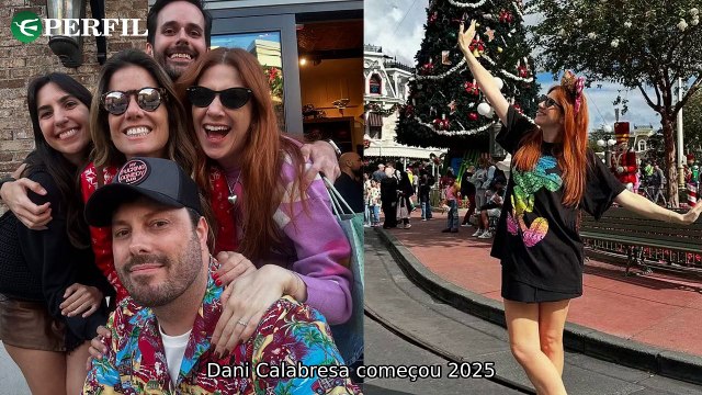 Personalidades famosas compartilham suas rotinas saudáveis e momentos especiais na Disney: um mix de felicidade e boa forma! - Dani Calabresa, Daniela Albuquerque, Danilo Gentili e Viih Tube mostram suas vidas.