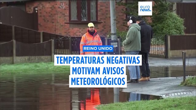 Temperaturas negativas motivam avisos meteorológicos no Reino Unido