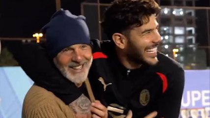 Pioli fa visita al Milan e sfotte Reijnders: "Quando ti allenavo io..."