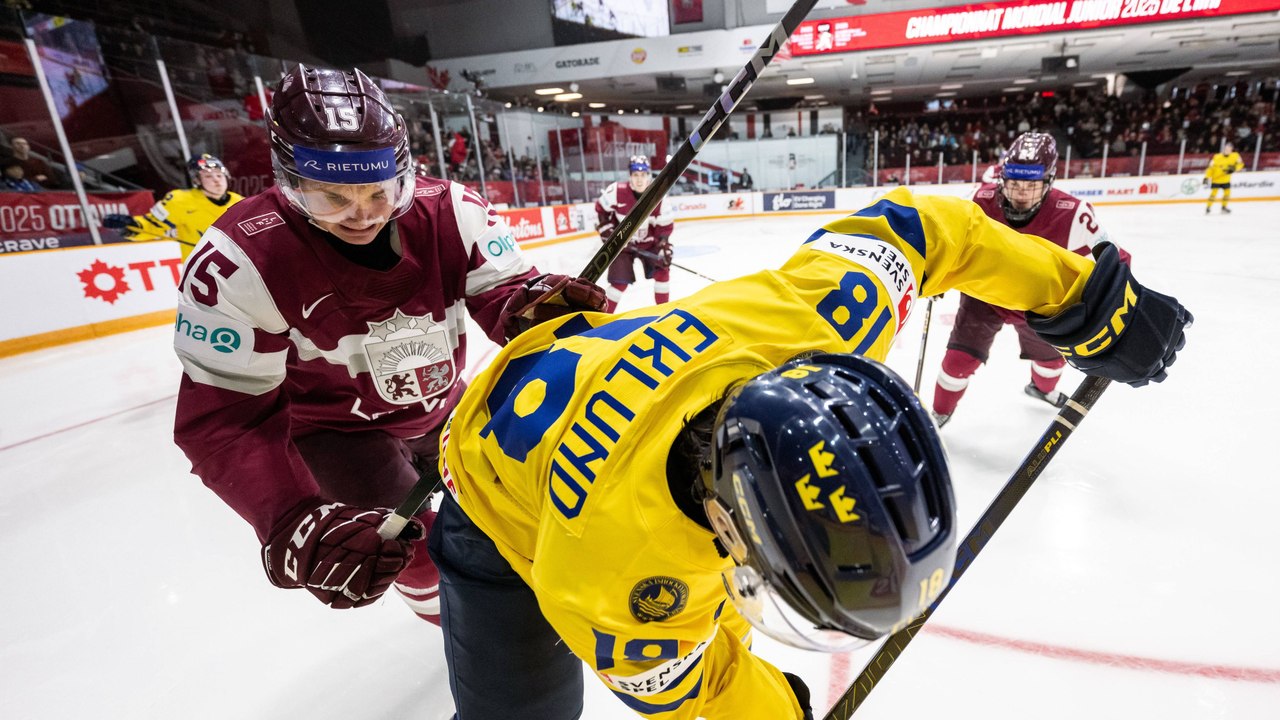 Lettland wehrt sich wacker: Favorit Schweden bucht Halbfinal-Ticket