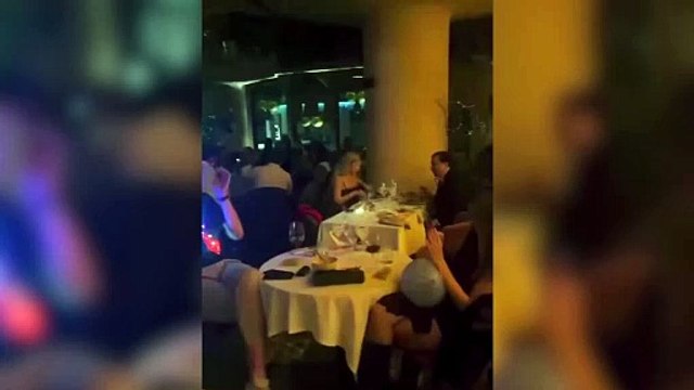 La lujosa cena de Fabiola Yáñez en Madrid
