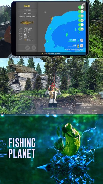 How to catch Decorated Golden Colorado Trout at Rocky Lake | Fishing Planet