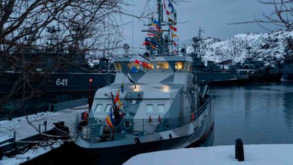 ビデオ: 新型対破壊工作艇P-475がロシア北方艦隊を強化