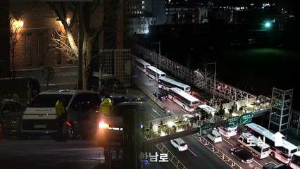한남동 관저 근처 현장 상황 [앵커리포트] / YTN