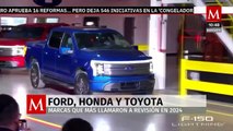 Ford, Honda y Toyota, principales marcas que llamaron a revisión en 2024