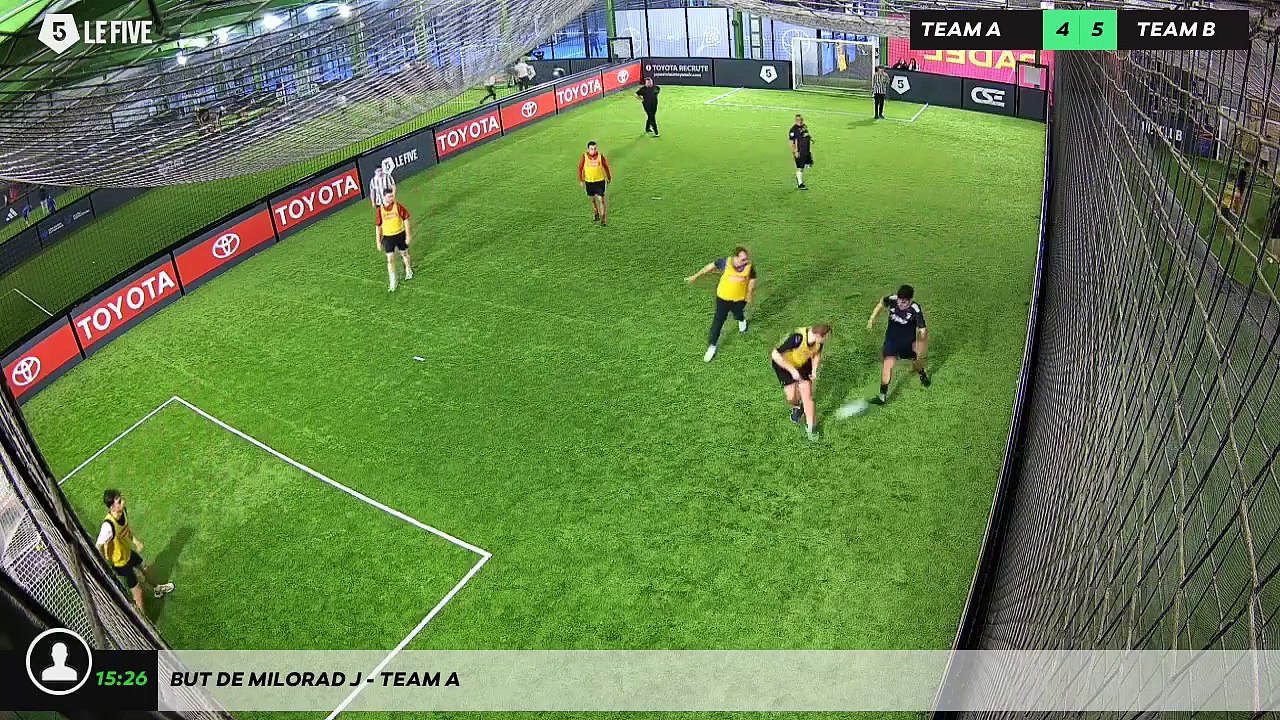 But de Milorad J - Team A
