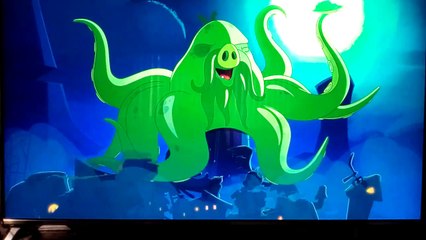 King Pig into Octopus, Pigs into Sea Monsters
