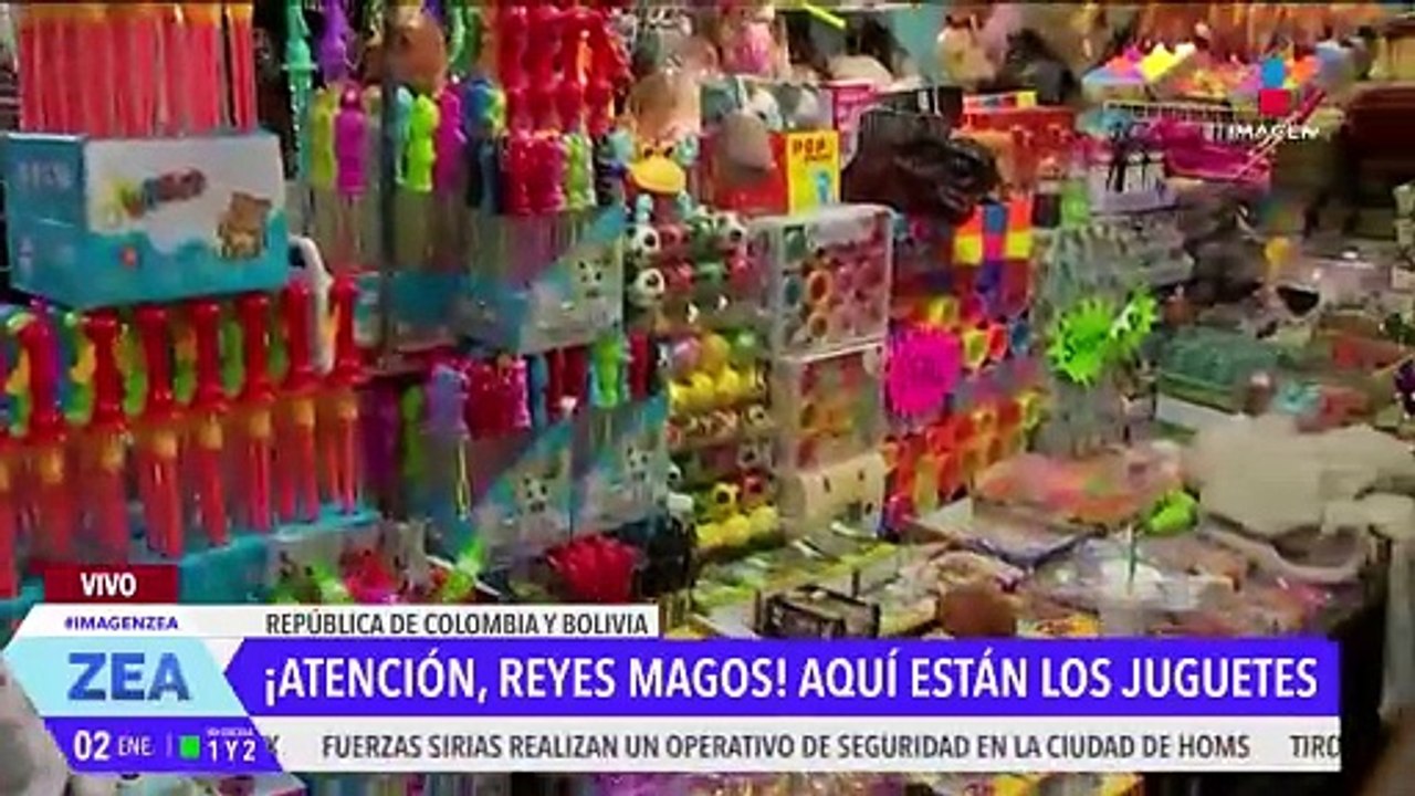 Reyes Magos: Así la variedad de juguetes en el Centro Histórico de la CDMX