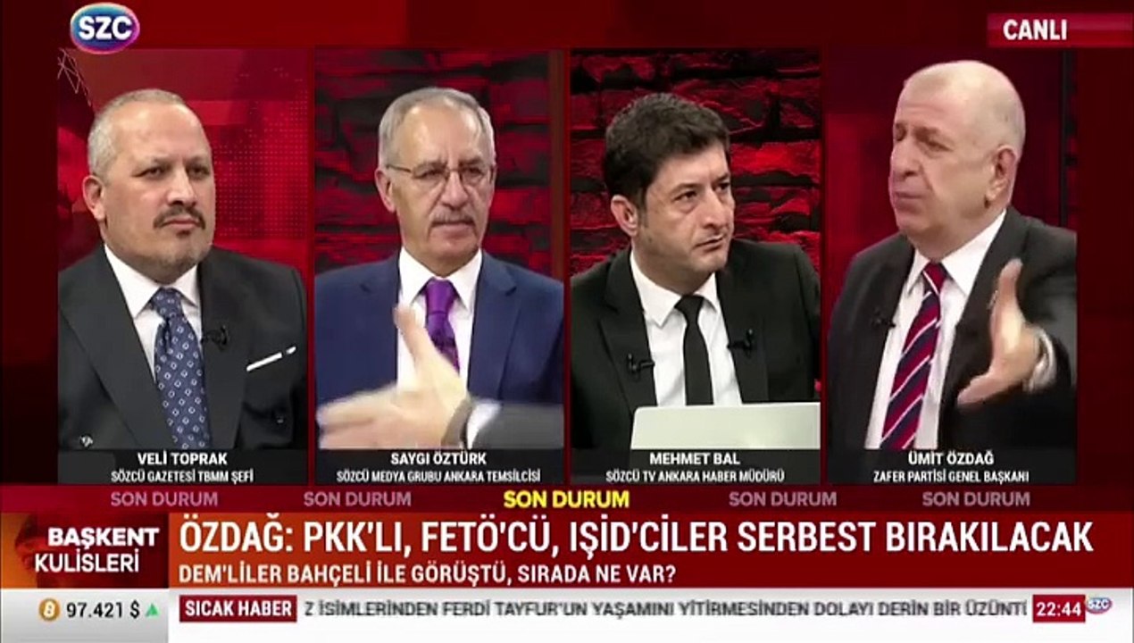 Ümit Özdağ:  Ne vermeyi kabul ettiğinizi açıklayın!