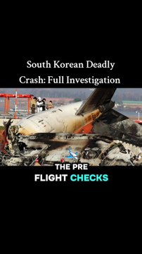 Investigating the South Korean airplane crash. Jeju airlines under fire!!