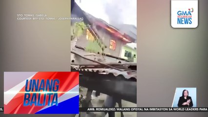 Bahay, nasunog dahil umano sa nag-overheat na electric fan | Unang Balita