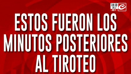 Estos fueron los minutos posteriores al tiroteo entre policías y delincuentes