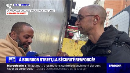 "Je me suis fait renverser (...) J'ai vu que c'était le chaos": Le témoignage d'un rescapé de l'attaque à La Nouvelle-Orléans