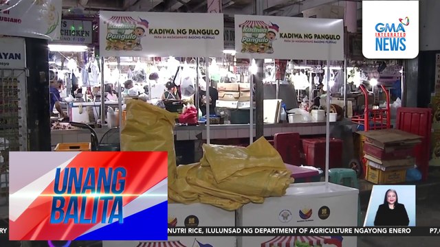 P38/kilong bigas, nabibili sa ilang palengke | Unang Balita
