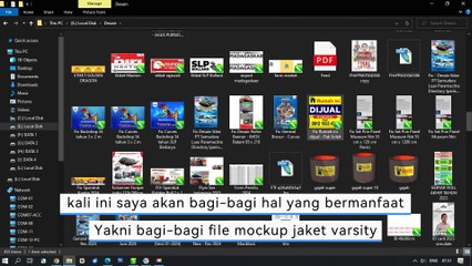 Mockup Varsity Jacket