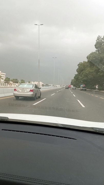 الله يجيب المطر #جدة الان