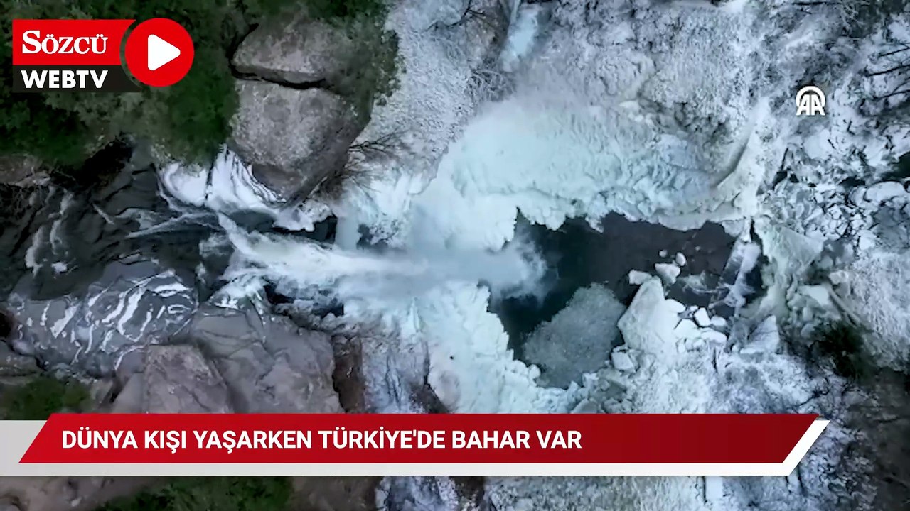 Dünya kışı yaşarken, Türkiye'de bahar var