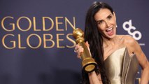 « C'est la première fois que je gagne quelque chose en tant qu'actrice » : Demi Moore récompensée aux Golden Globes