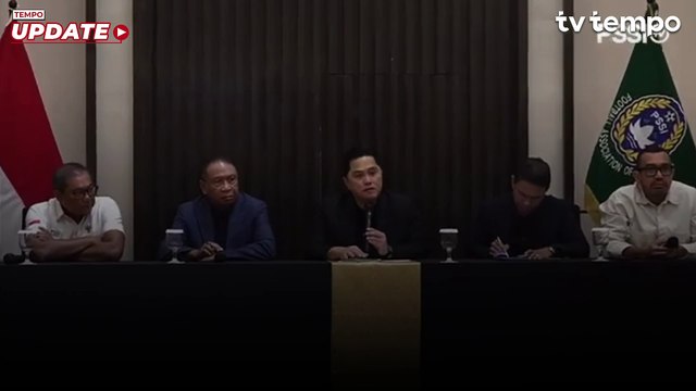 STY Dipecat, Erick Thohir Benarkan Patrick Kluivert Jadi Salah Satu Kandidat Pengganti