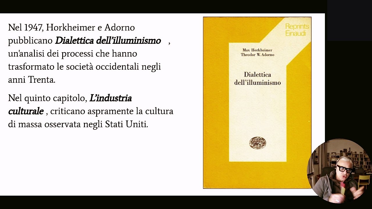 Industria culturale e controllo sociale - video 2