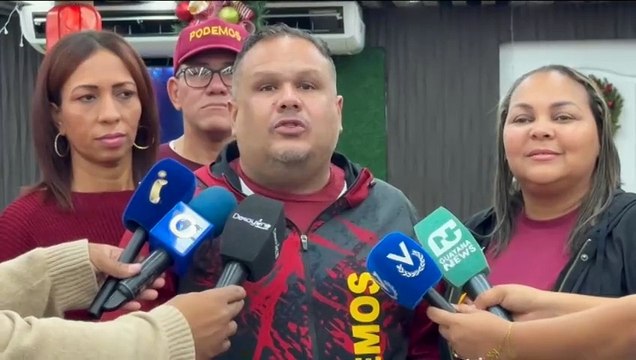 Militancia de Podemos en Bolívar respalda juramentación del presidente Maduro el próximo 10 de enero