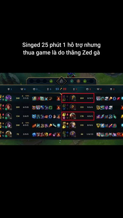 Singed 25 phút 1 hỗ trợ nhưng thua game là do thằng Zed gà #singed #kassadin #lienminhhuyenthoai #leagueoflegends