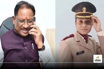 लेफ्टिनेंट वीणा से सीएम साय ने की बात