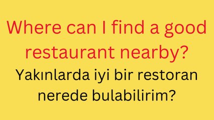 CAN İLE WHERE SORU CÜMLELERİ